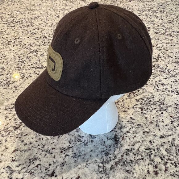Duluth Trading Co Wool Blend Cap Hat Brown Men's Size M/L Adjustable Strap Logo - Picture 5 of 14